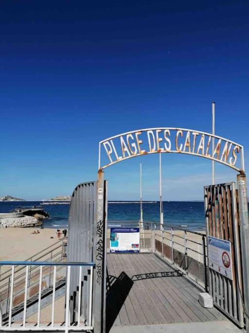 Magnifique Appartement T4, Plage Des Catalans Marseilles Buitenkant foto